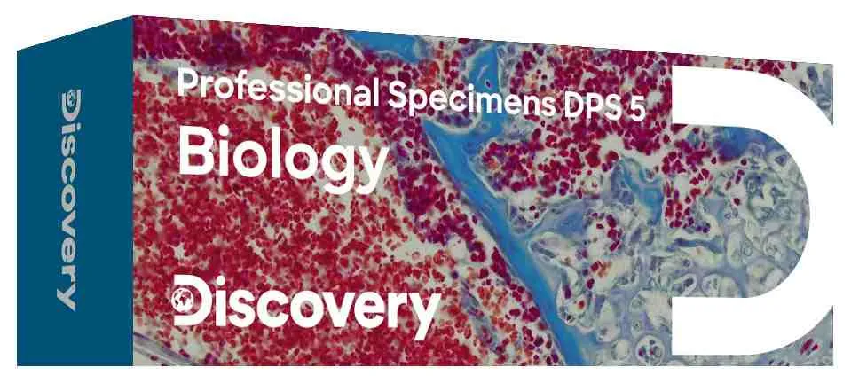Sada mikropreparátů Discovery Prof DPS 5 biologie.