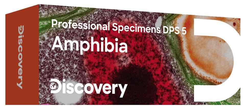 Sada mikropreparátů Discovery Prof DPS 5 obojživelníci