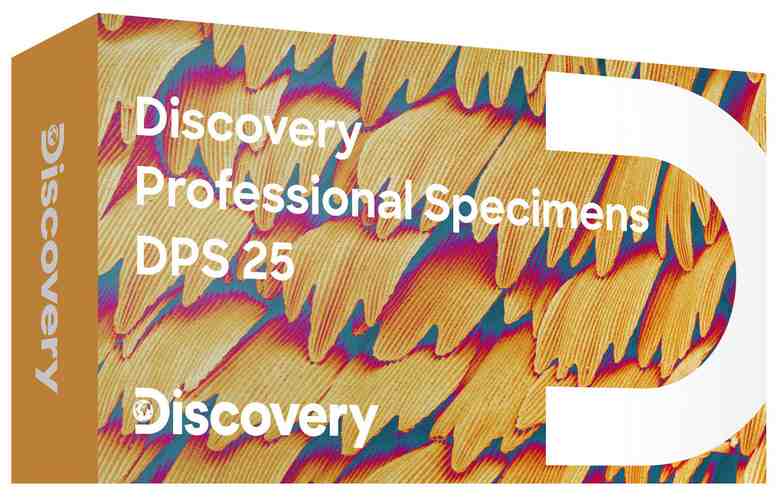 Sada mikropreparátů Discovery Prof DPS 25 biologie, ptáci
