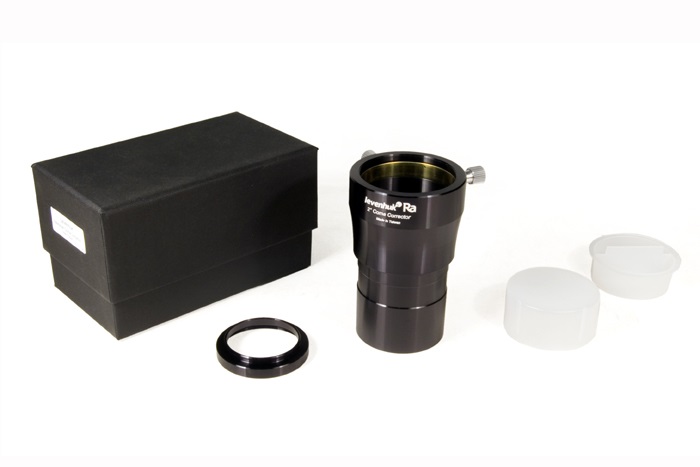 Korektor komy Levenhuk Ra f/4 pro hvězdářské dalekohledy Newtonova typu