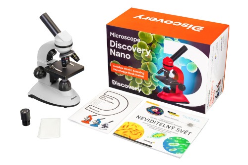 Mikroskop se vzdělávací publikací Discovery Nano Polar