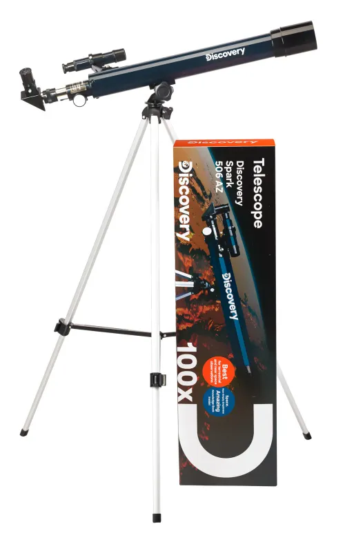 Hvězdářský dalekohled Discovery Spark 506 AZ s knížkou