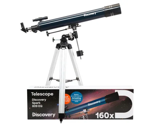 Hvězdářský dalekohled Discovery Spark 809 EQ s knížkou