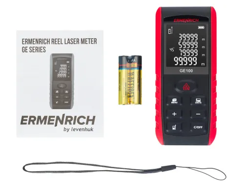 Přesný laserový měřič Ermenrich Reel GE40 fialovýa