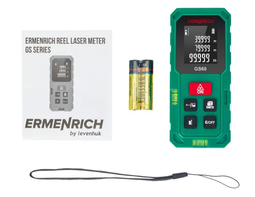 Laserový měřič Ermenrich Reel GS60 s vysokou přesností