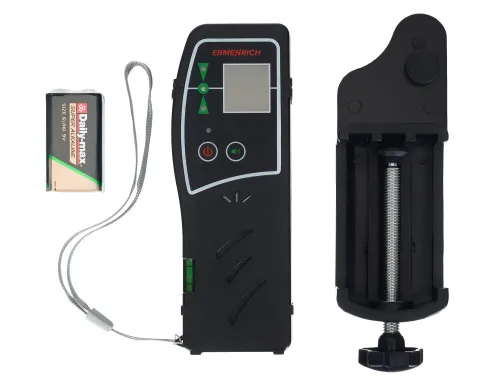 Přijímač laserového paprsku Ermenrich LR30 pro přesnou nivelaci