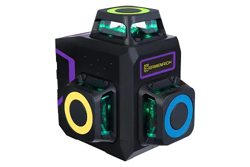 Přesný laserový nivelační přístroj Ermenrich LV50 PRO s 12 čarami