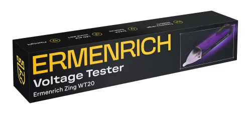 Spolehlivý tester napětí Ermenrich Zing WT20 s funkcí svítilny