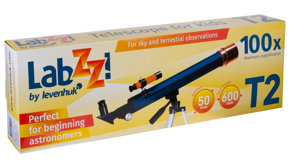 Teleskop Levenhuk LabZZ T2 pro děti