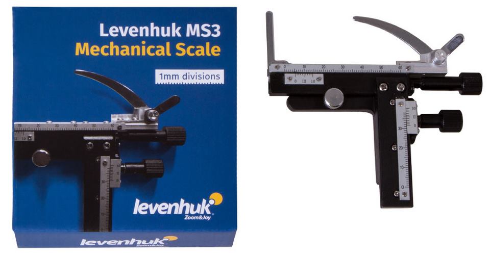 Křížový vodič preparátu Levenhuk MS3