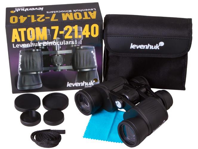 Dalekohled Levenhuk Atom 7–21x40