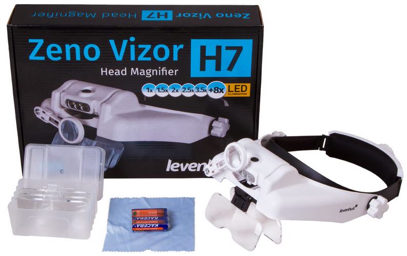 Náhlavní lupa Levenhuk Zeno Vizor H7