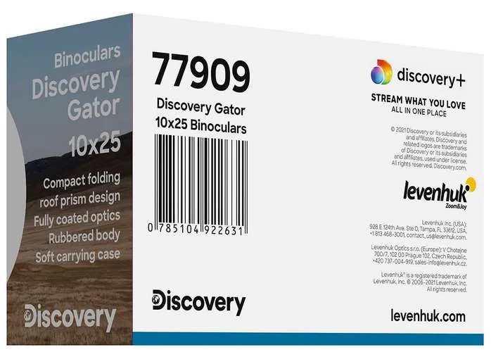 Binokulární dalekohled Discovery Gator 10x25