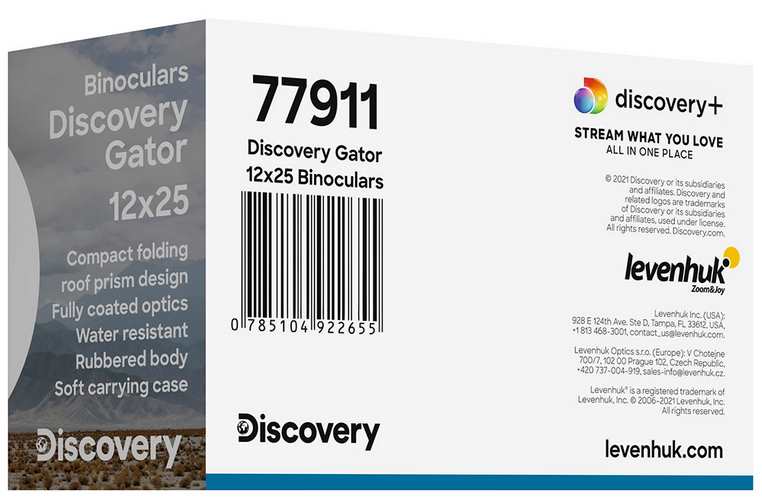 Binokulární dalekohled Discovery Gator 12x25