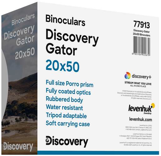 Binokulární dalekohled Discovery Gator 20x50