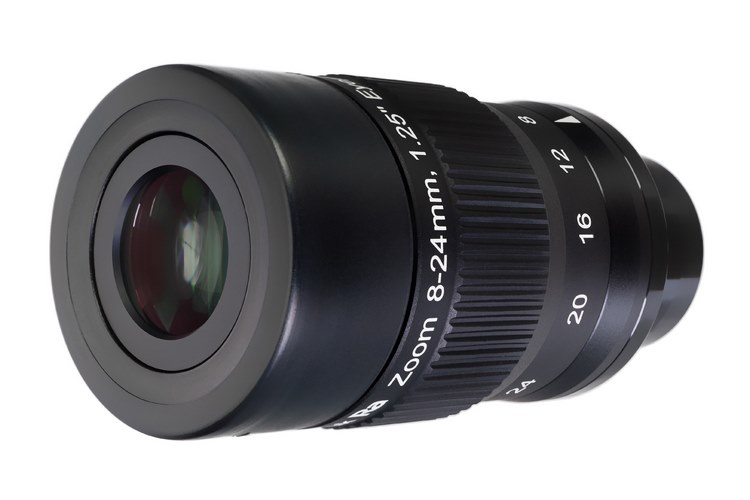 Okulár Levenhuk Ra Zoom 8–24 mm s průměrem tubusu 1,25