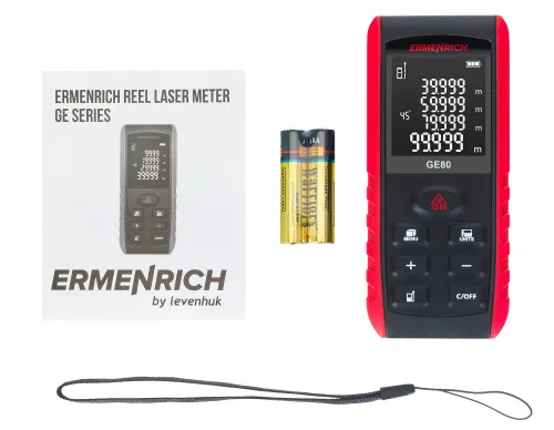 Laserový měřič vzdálenosti Ermenrich Reel GE80 pro přesné měření