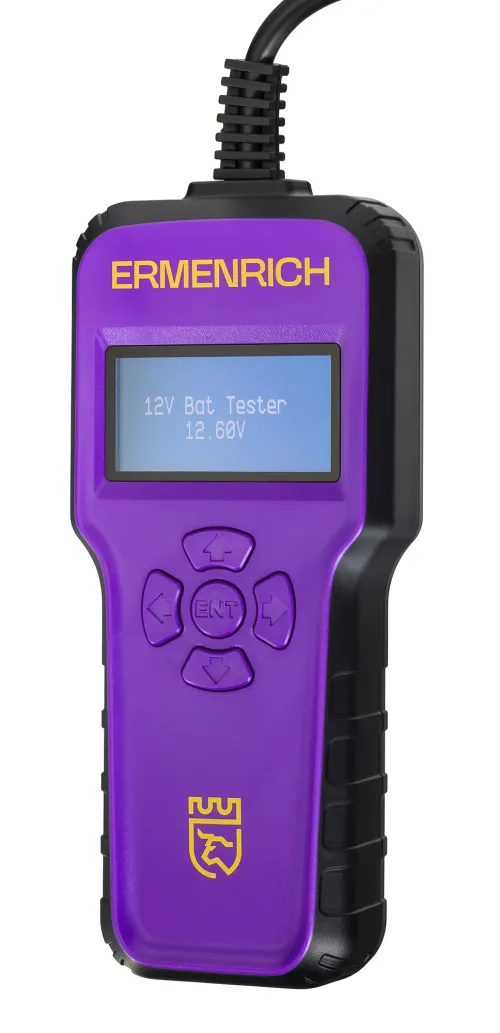 Spolehlivý tester baterií Ermenrich Zing AL40 pro komplexní diagnostiku