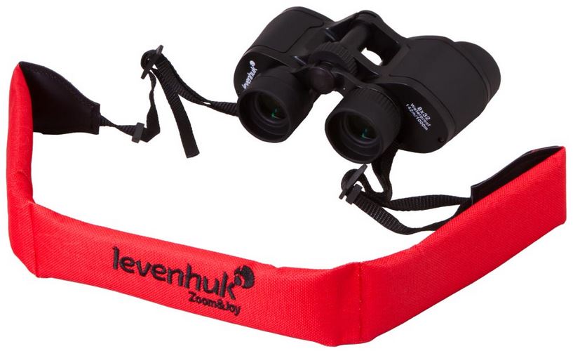 Plovoucí popruh pro binokulární dalekohledy a kamery Levenhuk FS10