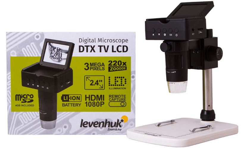 Digitální mikroskop Levenhuk DTX TV LCD