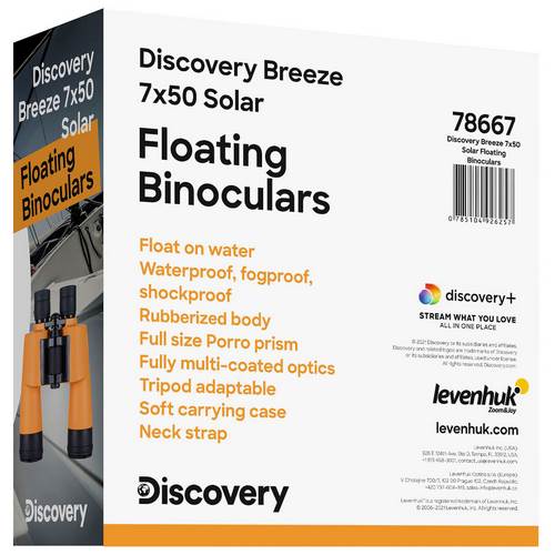 Plovoucí binokulární dalekohledy Discovery Breeze 7x50 barva marine
