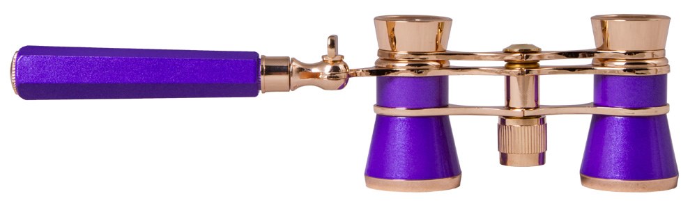 Divadelní kukátko Levenhuk Broadway 325L Amethyst/Ametyst s lorňonem