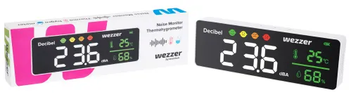 Termohygrometr s monitorem hluku Levenhuk Wezzer Teo TH70