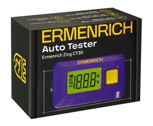 Automobilový tester Ermenrich Zing CT30 pro přesné měření proudu