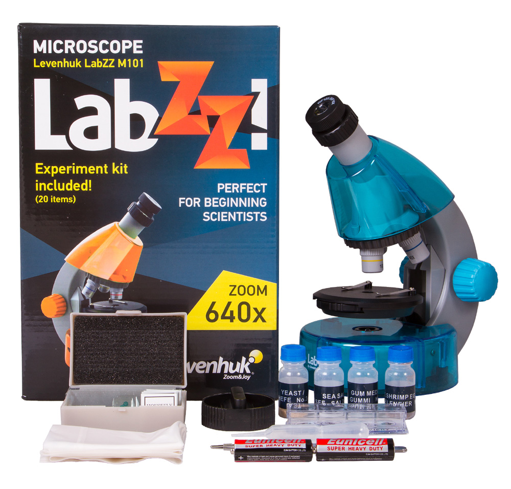 Mikroskop Levenhuk LabZZ M101 Azure