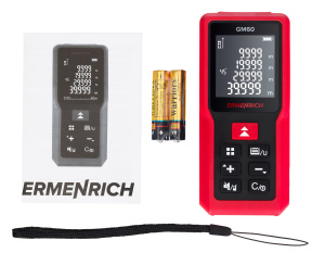 Přesný laserový měřič Ermenrich Reel GM60 pro snadné měření