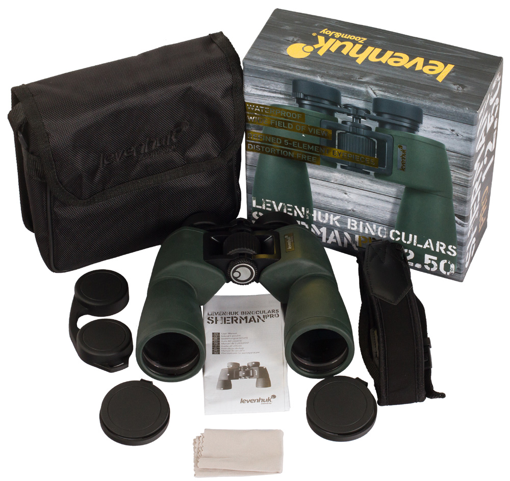 Binokulární dalekohled Levenhuk Sherman PRO 12x50