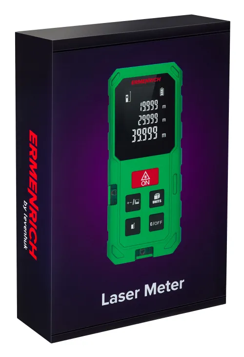 Laserový měřič Ermenrich Reel PLUS GS80