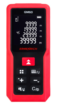 Přesný laserový měřič Ermenrich Reel GM60 pro snadné měření