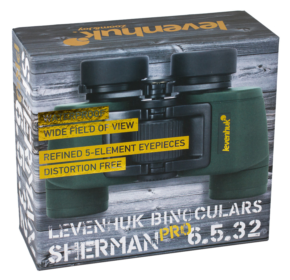 Binokulární dalekohled Levenhuk Sherman PRO 6,5x32