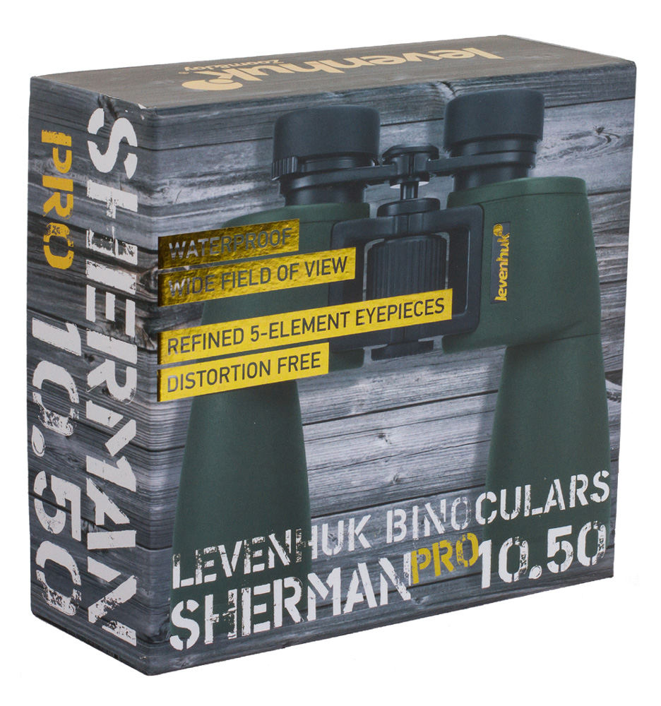 Binokulární dalekohled Levenhuk Sherman PRO 10x50