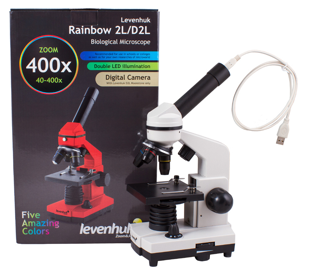 Digitální mikroskop Levenhuk Rainbow D2L 0.3M, Moonstone