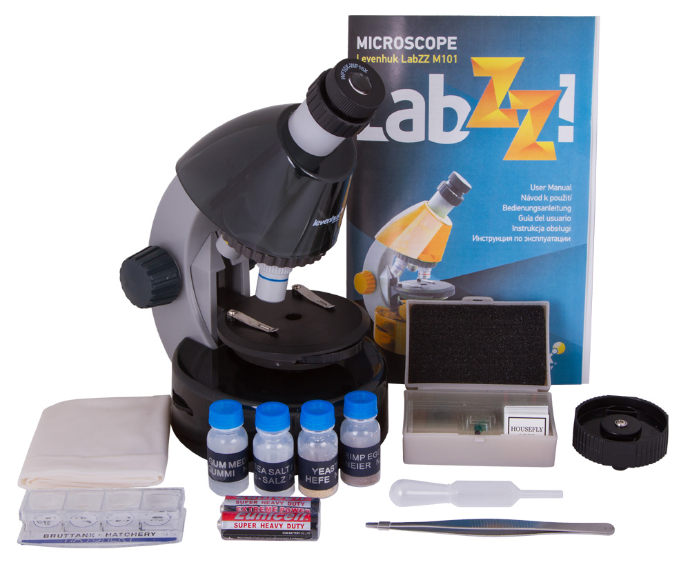 Mikroskop Levenhuk LabZZ M101 Moonstone