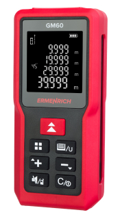 Přesný laserový měřič Ermenrich Reel GM60 pro snadné měření