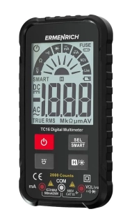 Digitální multimetr Ermenrich Zing TC16 s technologií True RMS